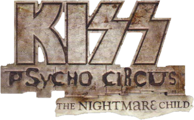 KISS Psycho Circus The Nightmare Child logo for Sega Dreamcast
